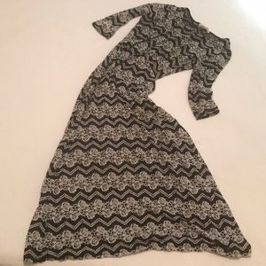 Forever 21 maxi dress, size large